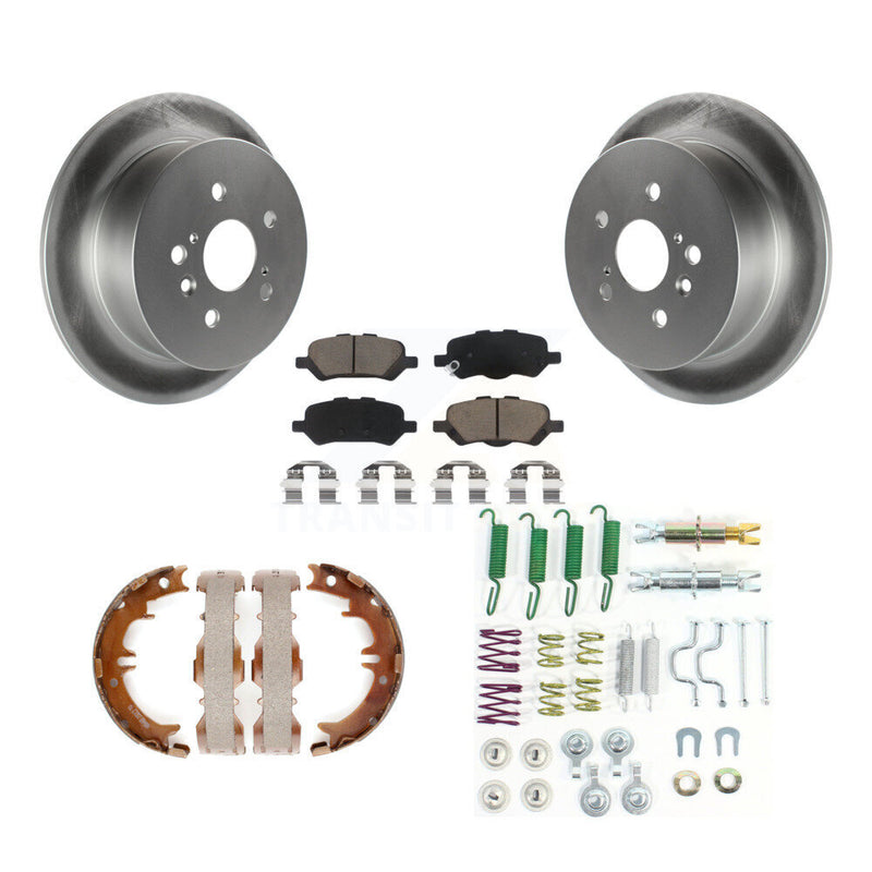 Transit Auto KGC-103365 Disc Brake Kit for 2009-2016 Toyota Venza - Rear
