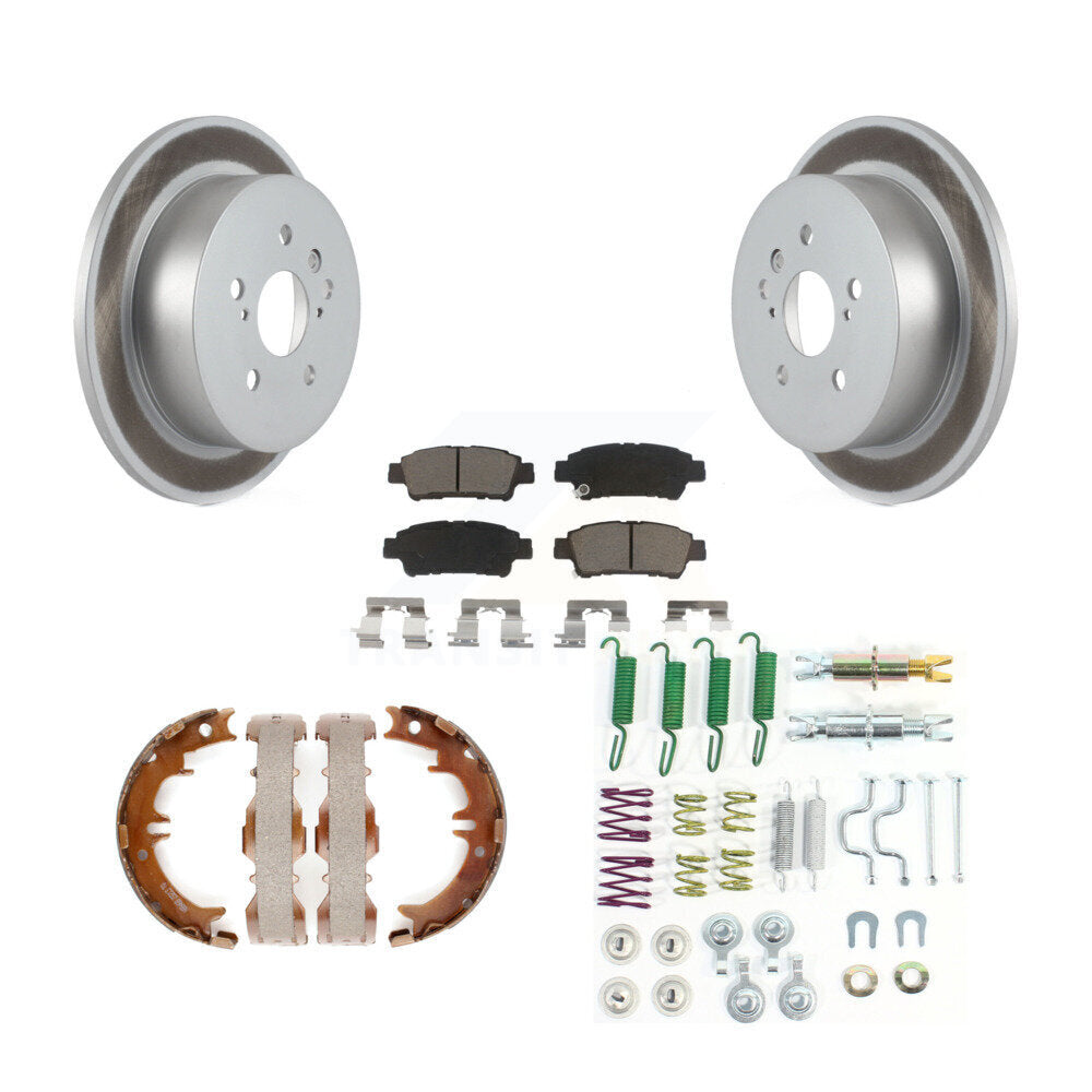 Transit Auto KGC-103366 Disc Brake Kit for 2004-2010 Toyota Sienna - Rear