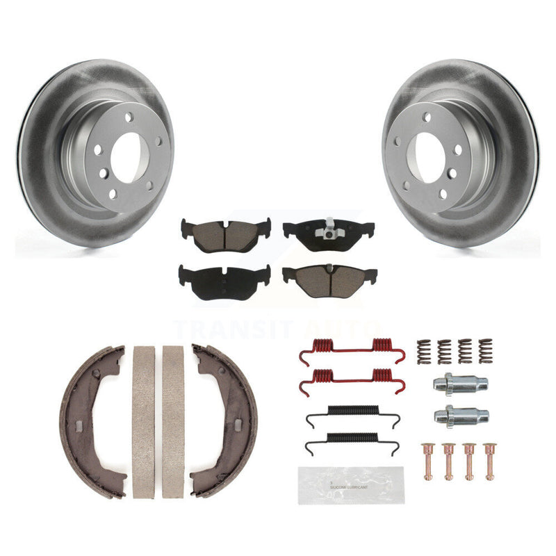 Transit Auto KGC-103368 Disc Brake Kit for 2008-2013 BMW 128i - Rear