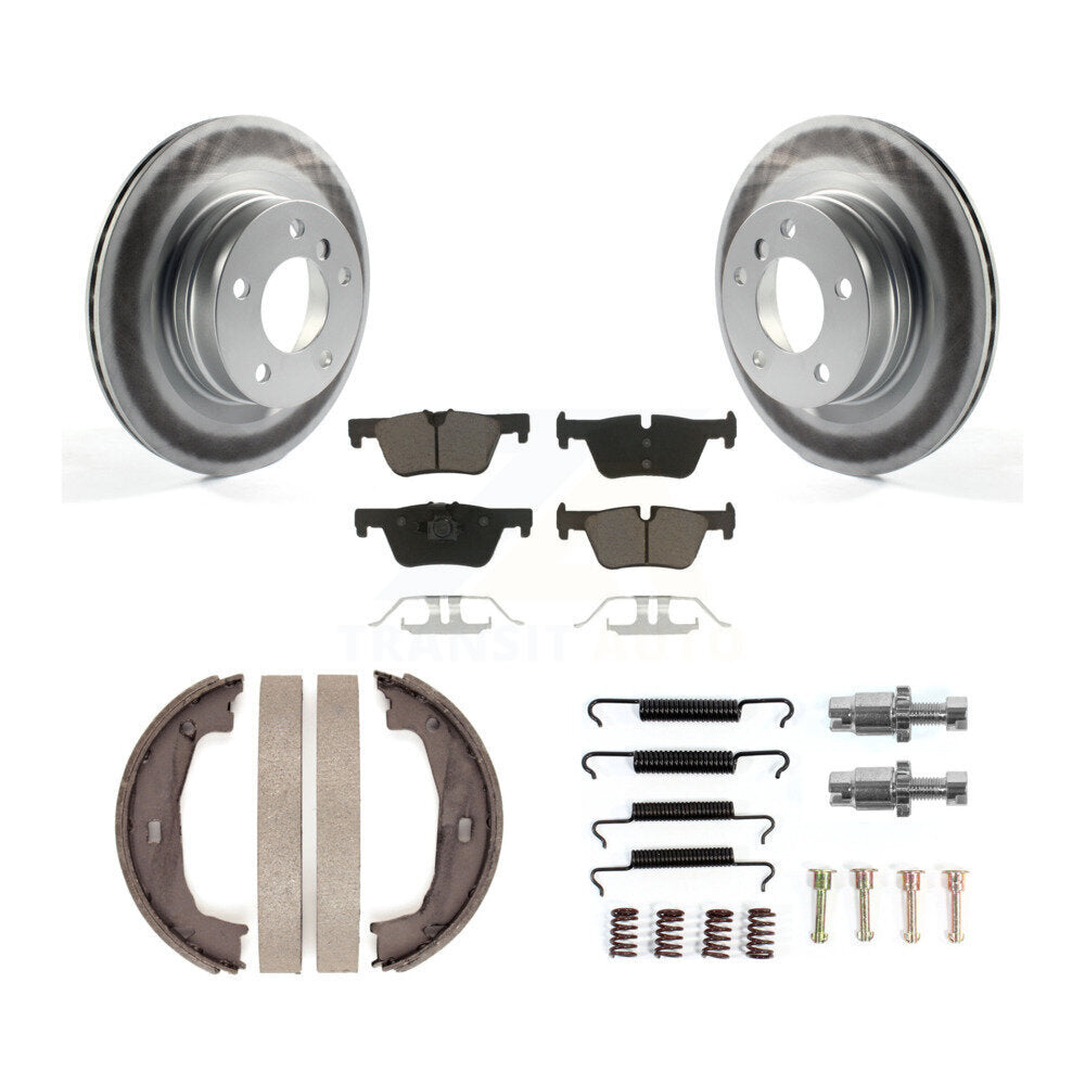Transit Auto KGC-103371 Disc Brake Kit for 2015 BMW 328i - Rear