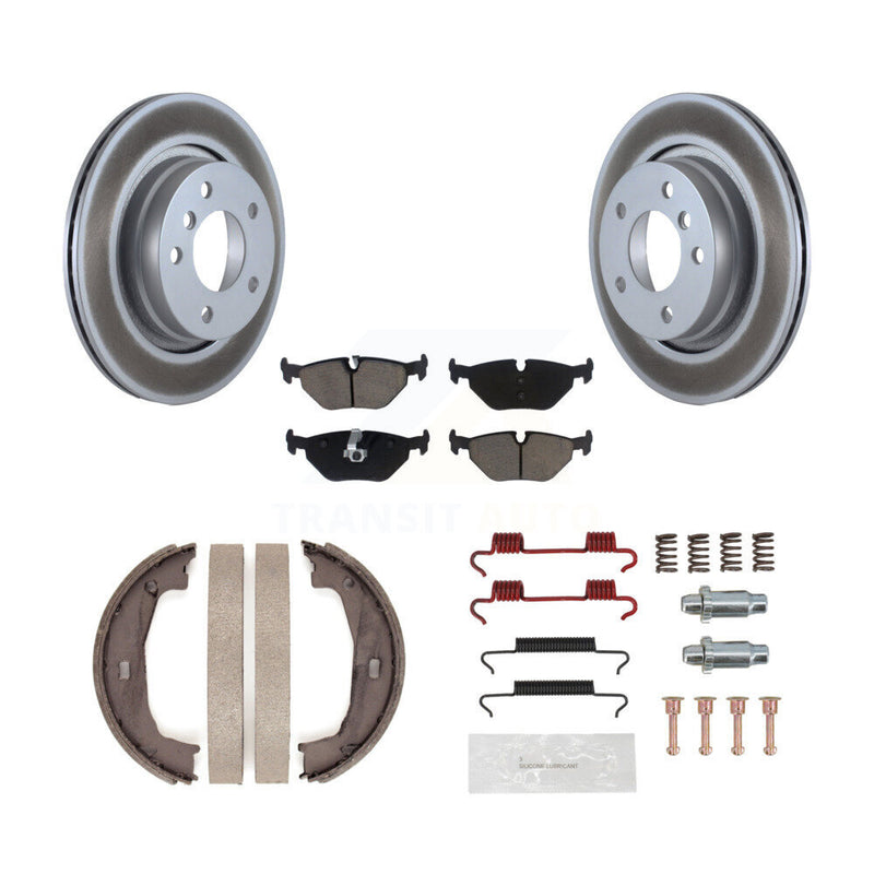 Transit Auto KGC-103374 Disc Brake Kit for 2000-2006 BMW 325Ci, BMW 325i, BMW 328i - Rear