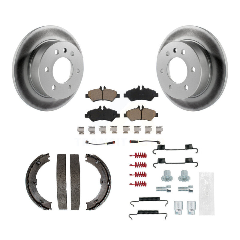 Transit Auto KGC-103375 Disc Brake Kit for 2007-2018 Mercedes-Benz Sprinter 2500, Dodge Sprinter 2500 and More - Rear