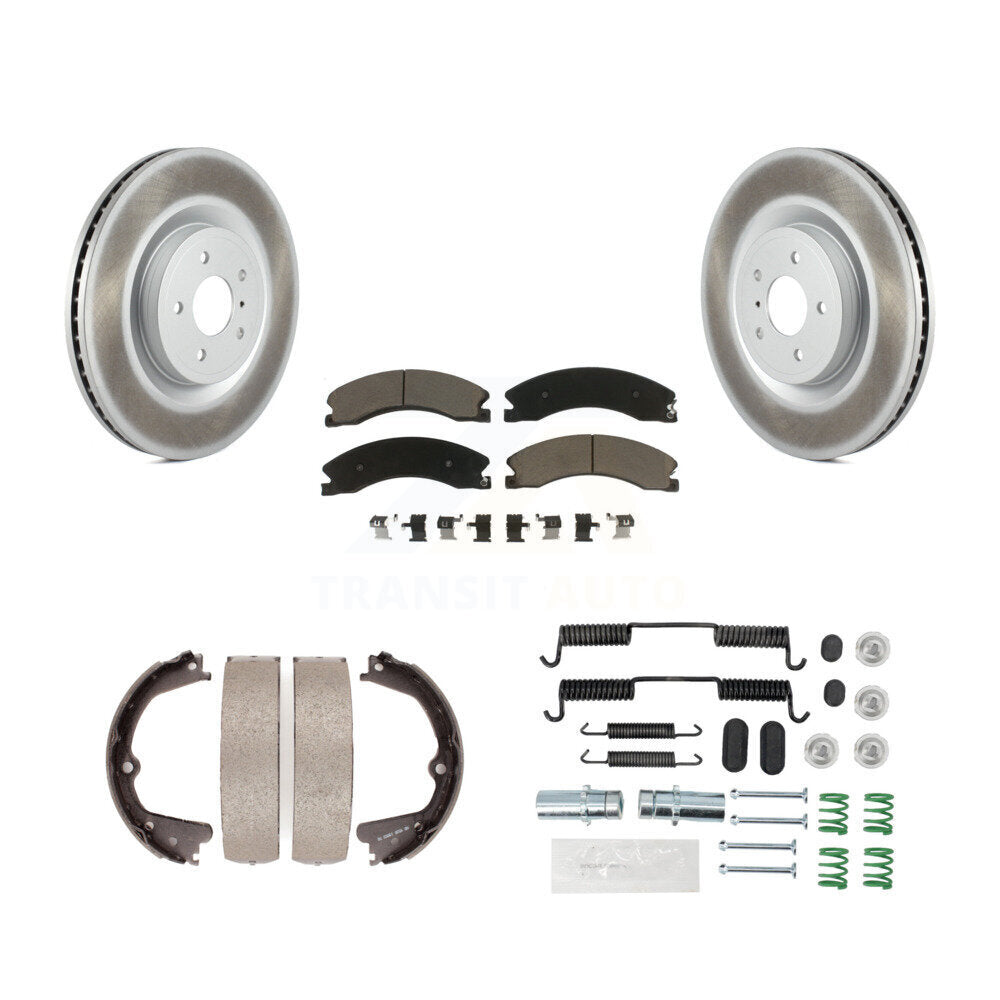Transit Auto KGC-103376 Disc Brake Kit for 2012-2019 Nissan NV1500, Nissan NV2500, Nissan NV3500 - Rear