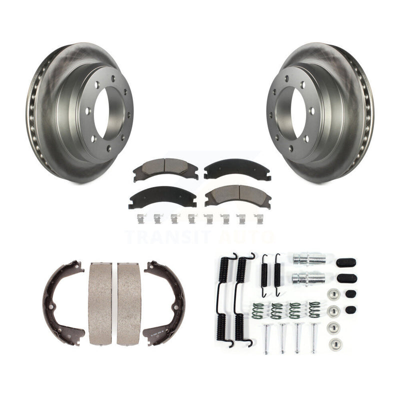 Transit Auto KGC-103377 Disc Brake Kit for 2008-2023 Ford E-350 Super Duty, Ford E-150, Ford E-250 - Rear