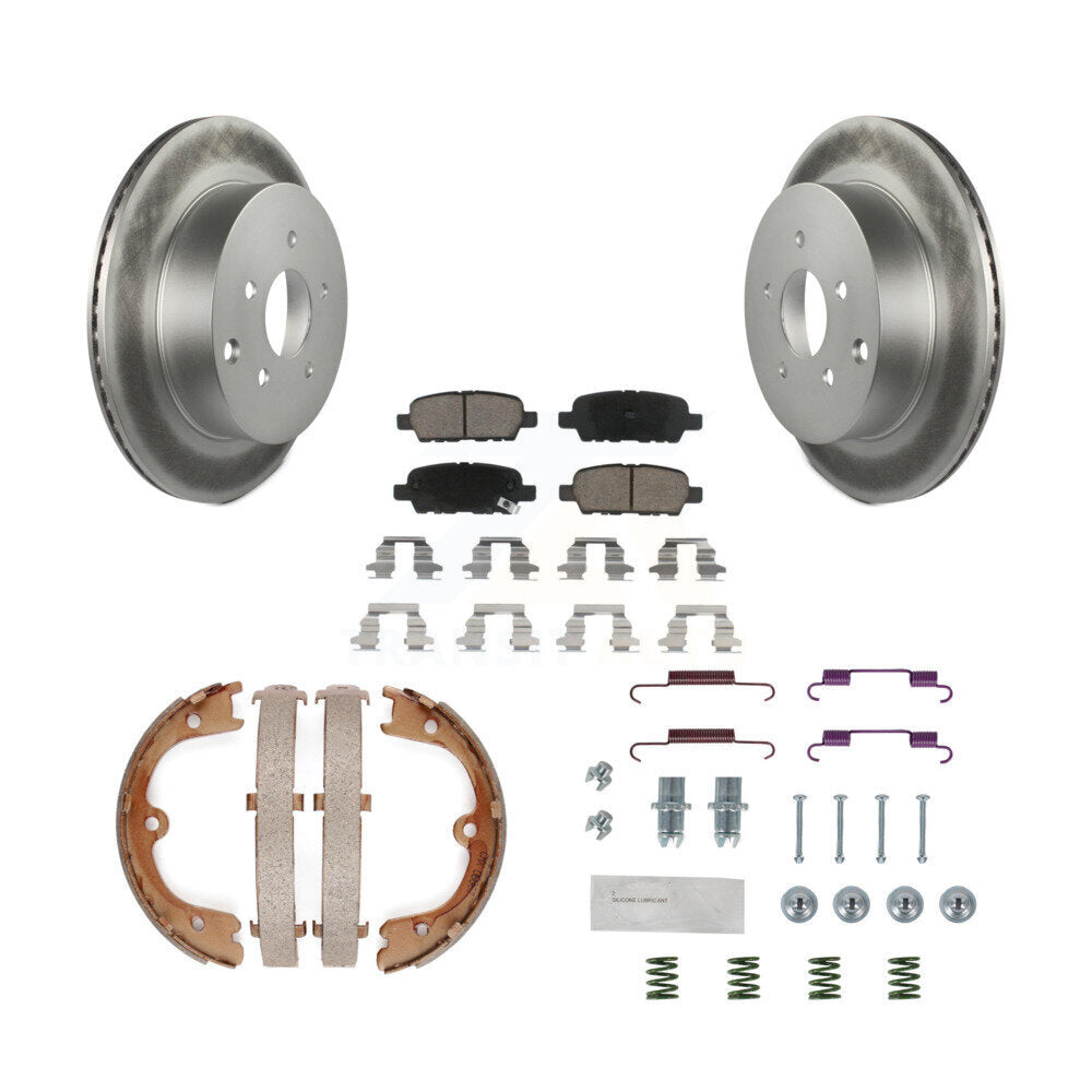Transit Auto KGC-103383 Disc Brake Kit for 2004-2008 INFINITI FX35, INFINITI FX45, Nissan Quest - Rear