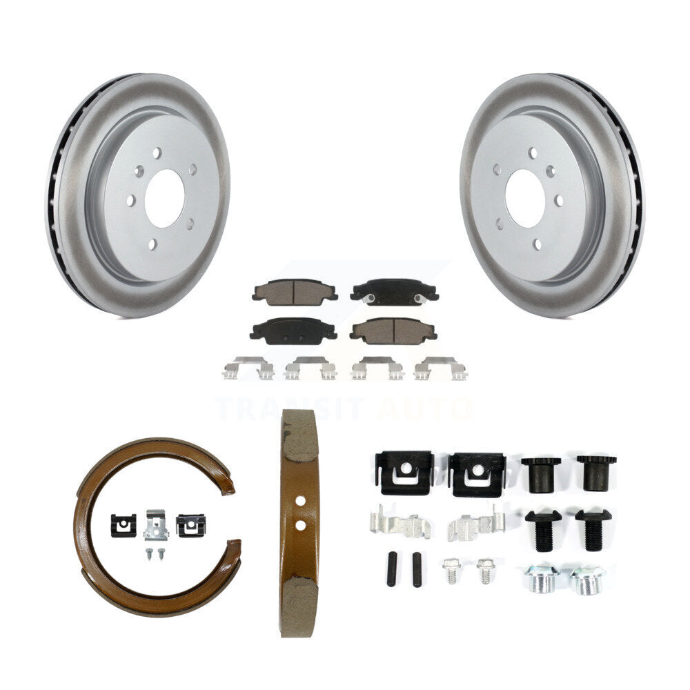 Transit Auto KGC-103385 Disc Brake Kit for 2003-2011 Cadillac STS, Cadillac CTS - Rear
