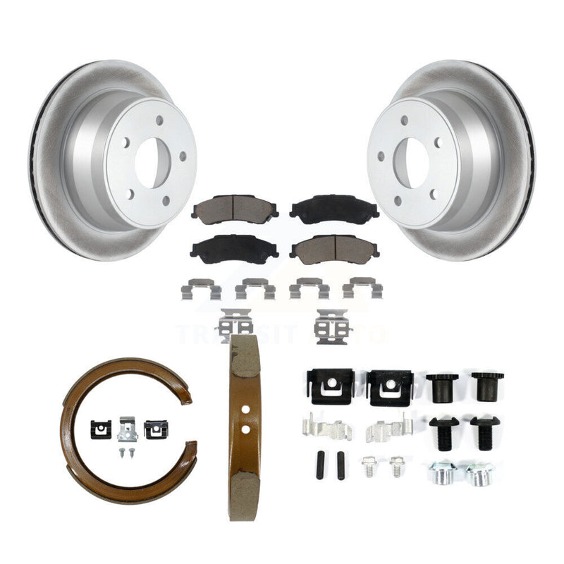 Transit Auto KGC-103387 Disc Brake Kit for 1997-2005 GMC Jimmy, Chevrolet S10 and More - Rear
