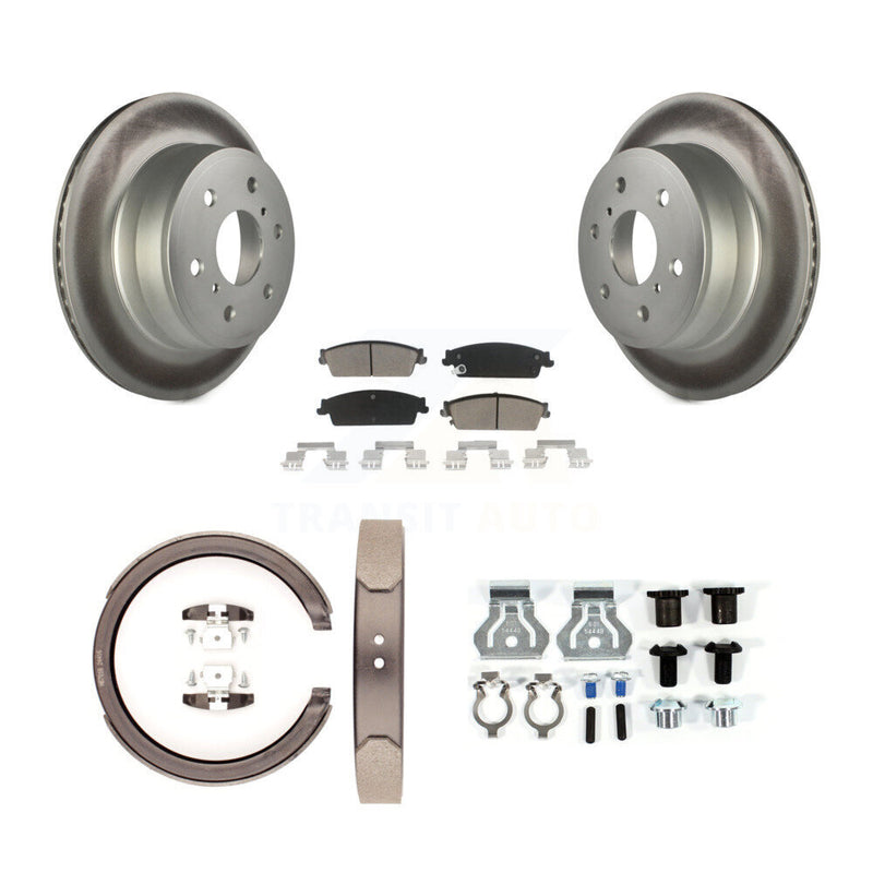Transit Auto KGC-103389 Disc Brake Kit for 2007-2014 Chevrolet Silverado 1500, GMC Sierra 1500 and More - Rear