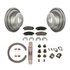 Transit Auto KGC-103391 Disc Brake Kit for 2002-2009 Saab 9-7x, Buick Rainier and More - Rear