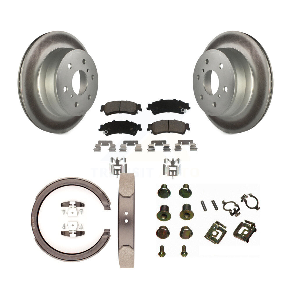 Transit Auto KGC-103394 Disc Brake Kit for 2007 GMC Sierra 1500 Classic - Rear