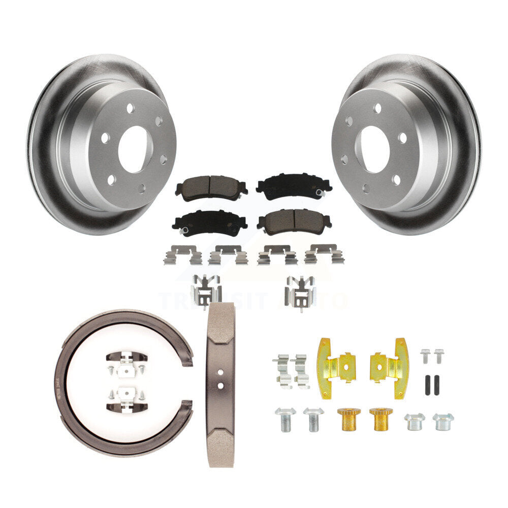 Transit Auto KGC-103395 Disc Brake Kit for 1999-2005 Chevrolet Silverado 1500, GMC Sierra 1500 and More - Rear
