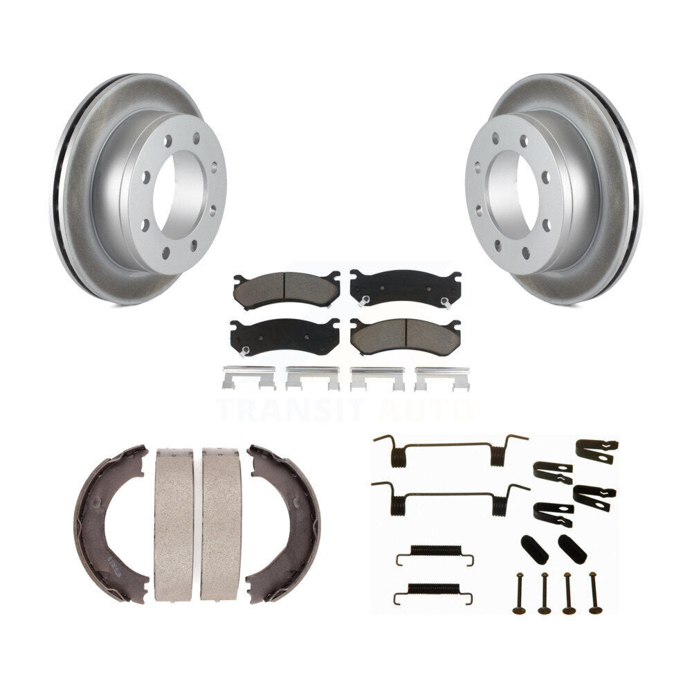 Transit Auto KGC-103396 Disc Brake Kit for 1999-2010 GMC Sierra 3500 HD, Chevrolet Silverado 2500 HD and More - Rear