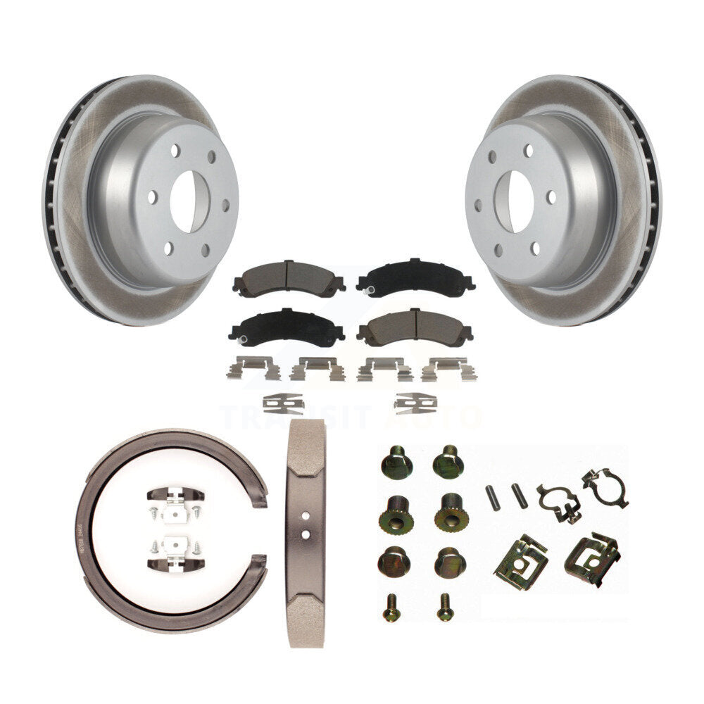 Transit Auto KGC-103400 Disc Brake Kit for 2004-2006 Chevrolet Silverado 1500, GMC Sierra 1500 - Rear