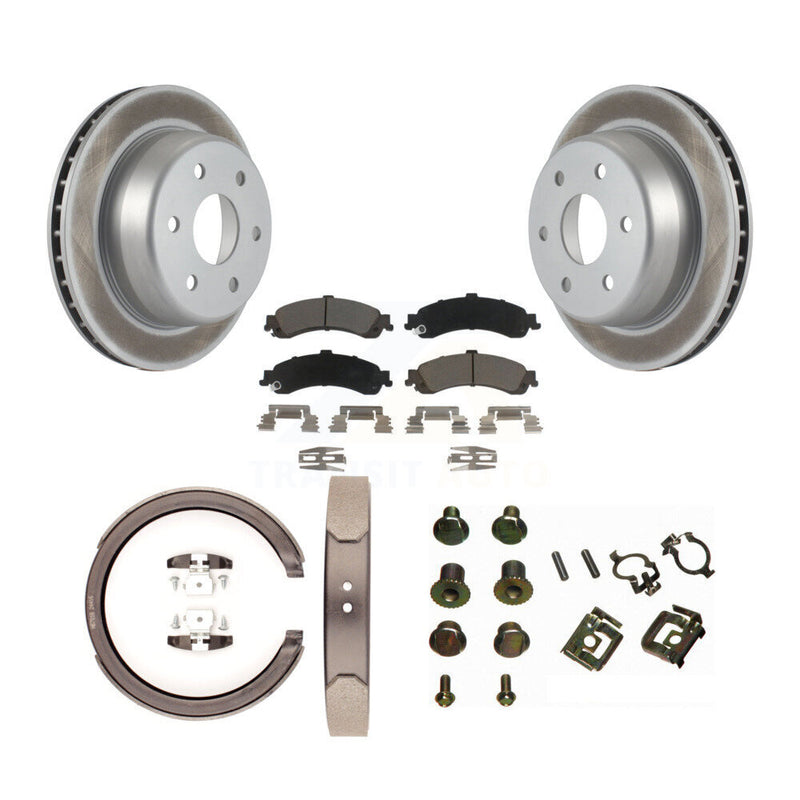 Transit Auto KGC-103400 Disc Brake Kit for 2004-2006 Chevrolet Silverado 1500, GMC Sierra 1500 - Rear