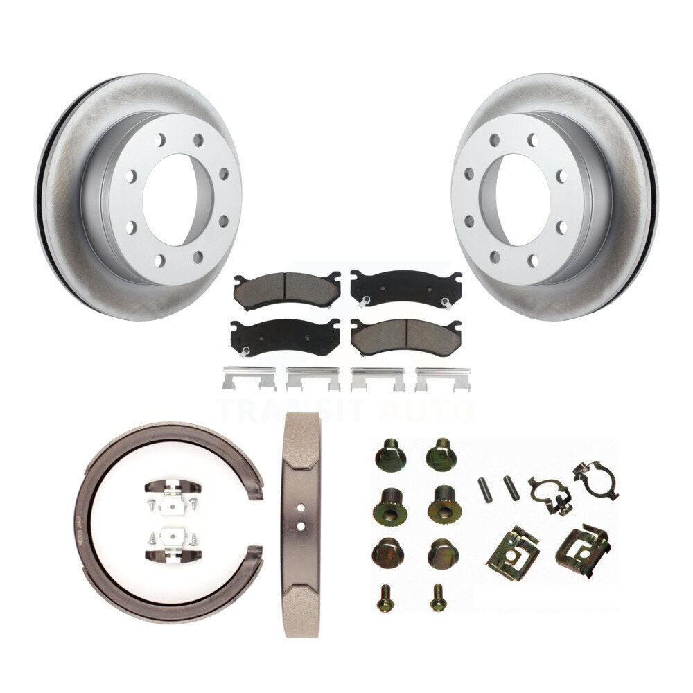 Transit Auto KGC-103401 Disc Brake Kit for 2003-2006 Chevrolet Silverado 1500 HD, GMC Sierra 1500 HD, GMC Sierra 2500 - Rear