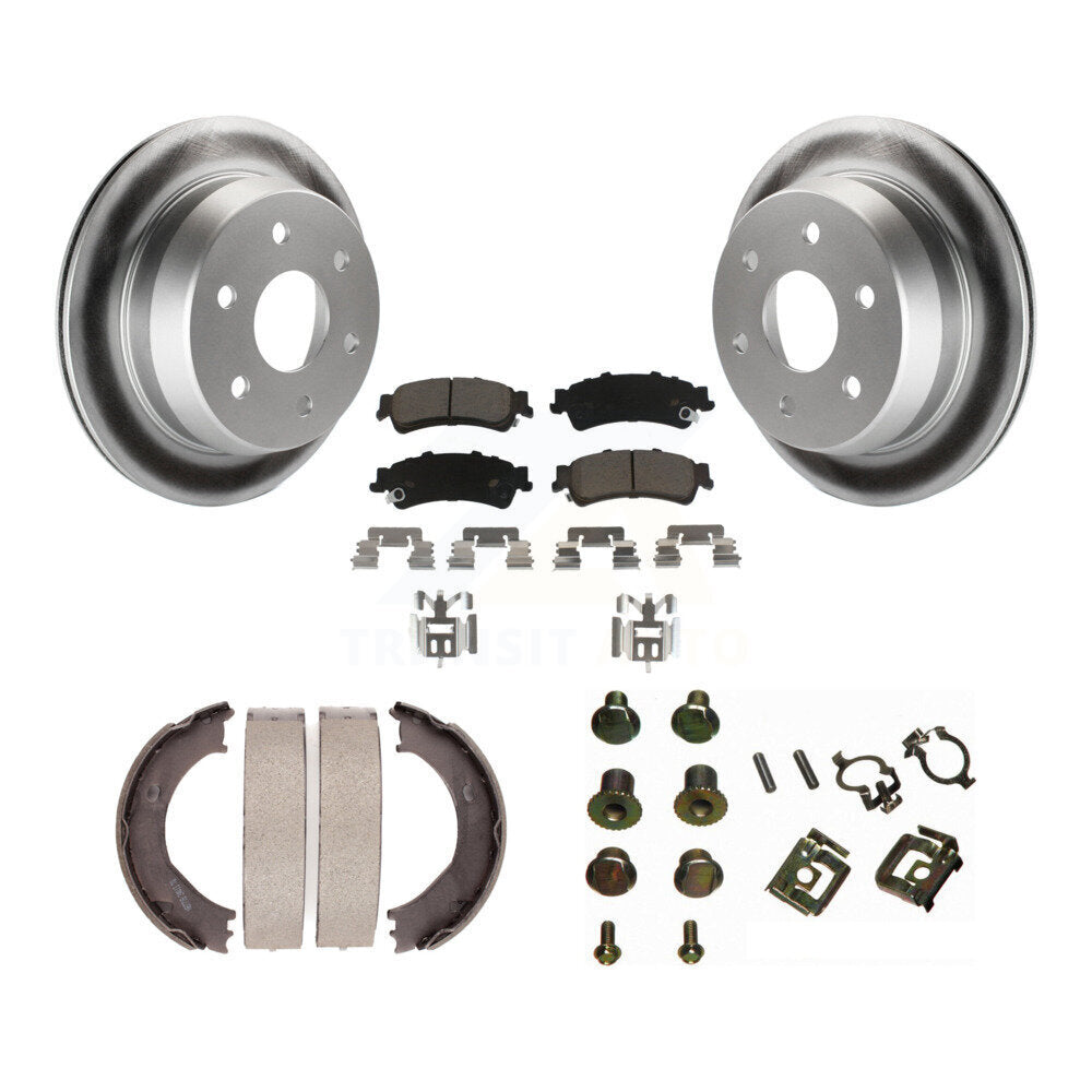 Transit Auto KGC-103405 Disc Brake Kit for 2006 Chevrolet Silverado 1500, GMC Sierra 1500 - Rear