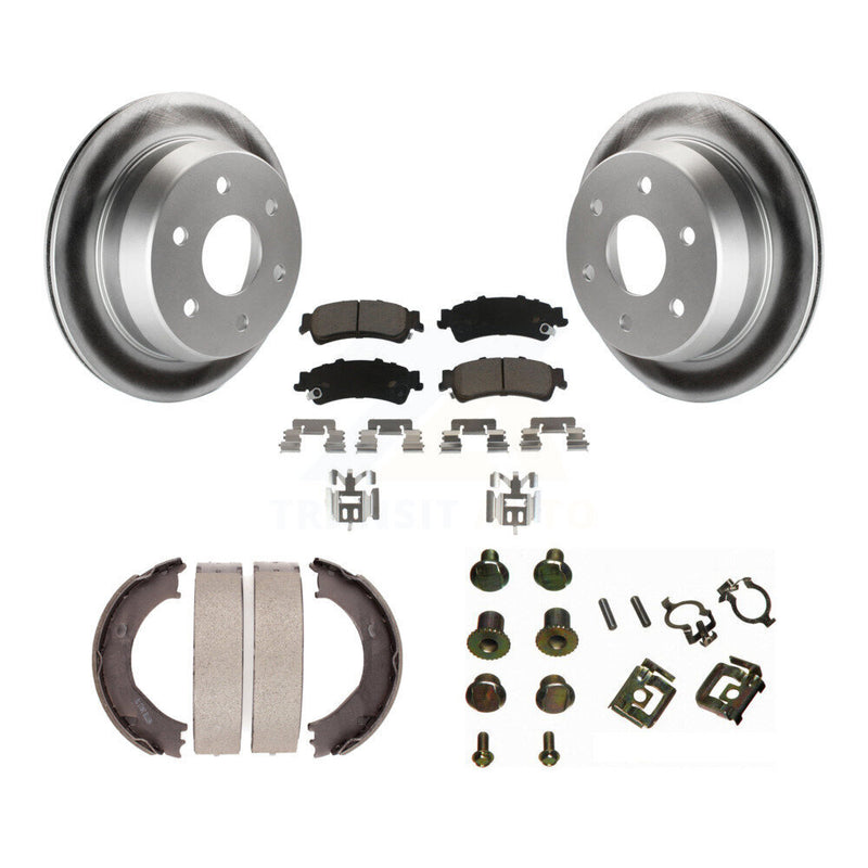 Transit Auto KGC-103405 Disc Brake Kit for 2006 Chevrolet Silverado 1500, GMC Sierra 1500 - Rear