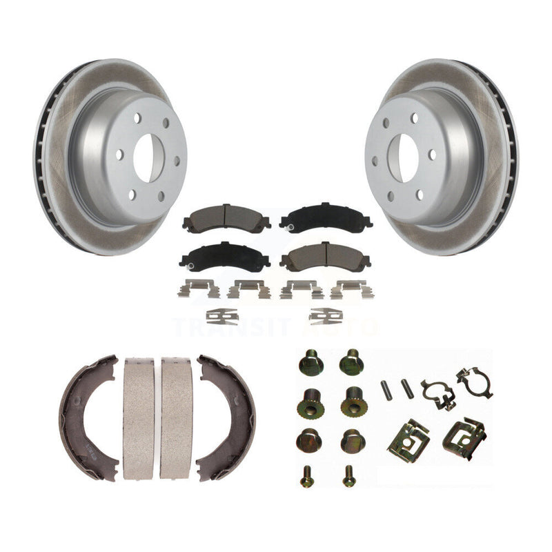 Transit Auto KGC-103406 Disc Brake Kit for 2006 Chevrolet Silverado 1500, GMC Sierra 1500 - Rear