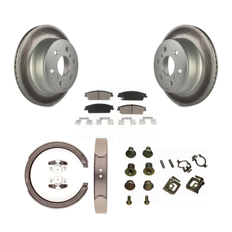 Transit Auto KGC-103407 Disc Brake Kit for 2007-2009 Chevrolet Silverado 1500, GMC Sierra 1500 - Rear