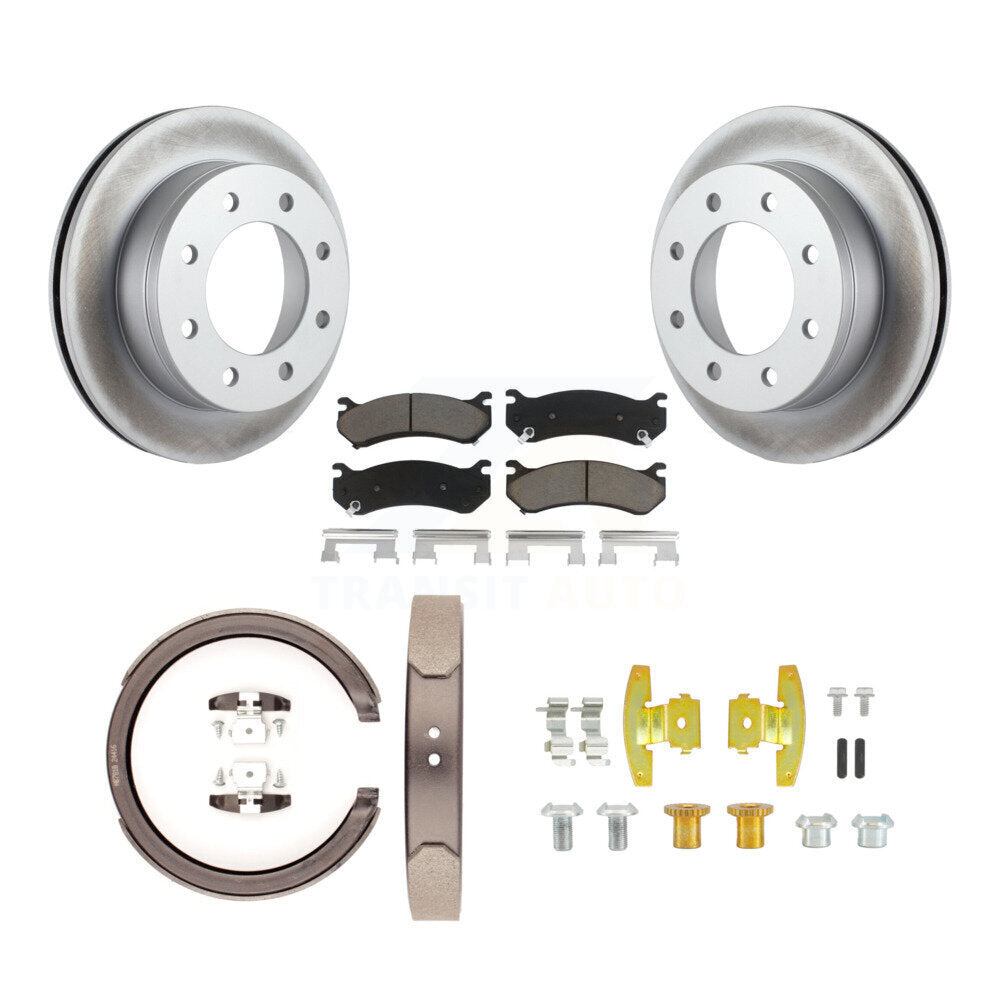 Transit Auto KGC-103409 Disc Brake Kit for 2001-2003 GMC Yukon XL 2500, Chevrolet Silverado 1500 HD, GMC Sierra 1500 HD - Rear