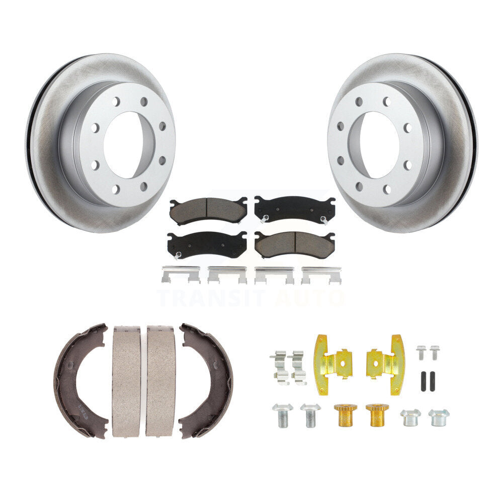 Transit Auto KGC-103410 Disc Brake Kit for 2001-2005 Chevrolet Suburban 2500, GMC Yukon XL 2500 and More - Rear
