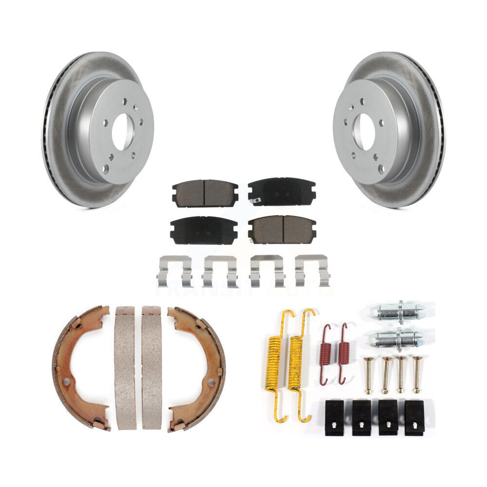 Transit Auto KGC-103416 Disc Brake Kit for 2007-2015 Chevrolet Captiva Sport, Saturn Vue and More - Rear