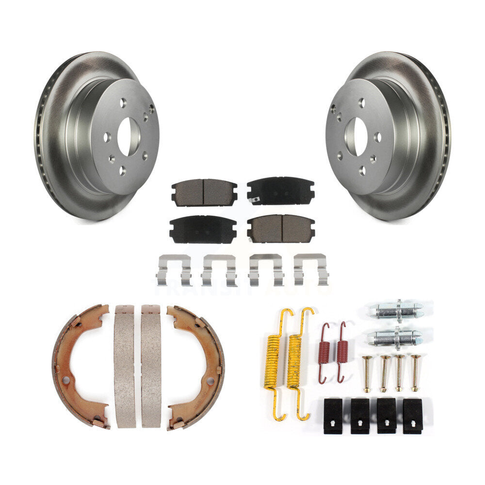Transit Auto KGC-103418 Disc Brake Kit for 2010-2011 Chevrolet Equinox, GMC Terrain - Rear