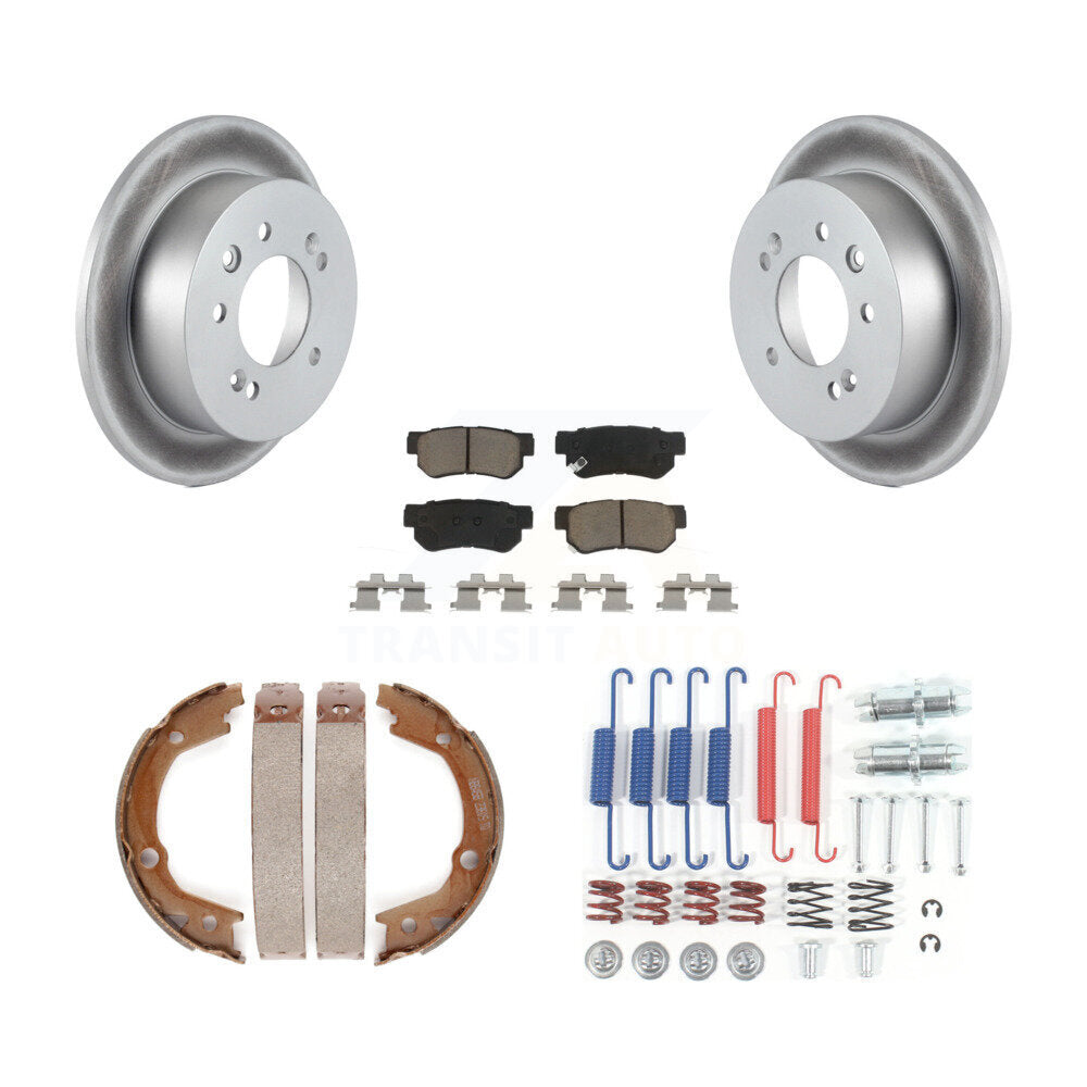 Transit Auto KGC-103420 Disc Brake Kit for 2007-2010 Hyundai Elantra - Rear