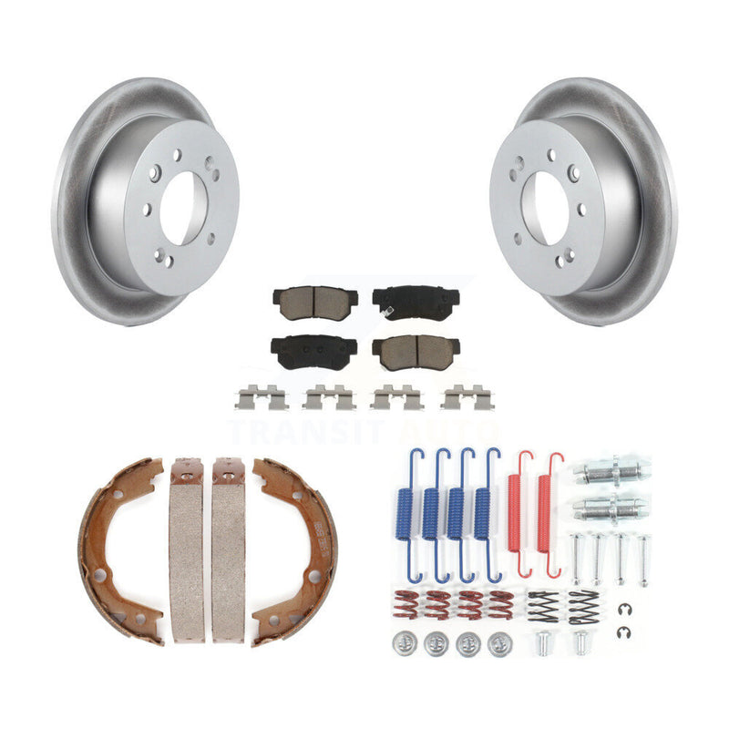 Transit Auto KGC-103420 Disc Brake Kit for 2007-2010 Hyundai Elantra - Rear