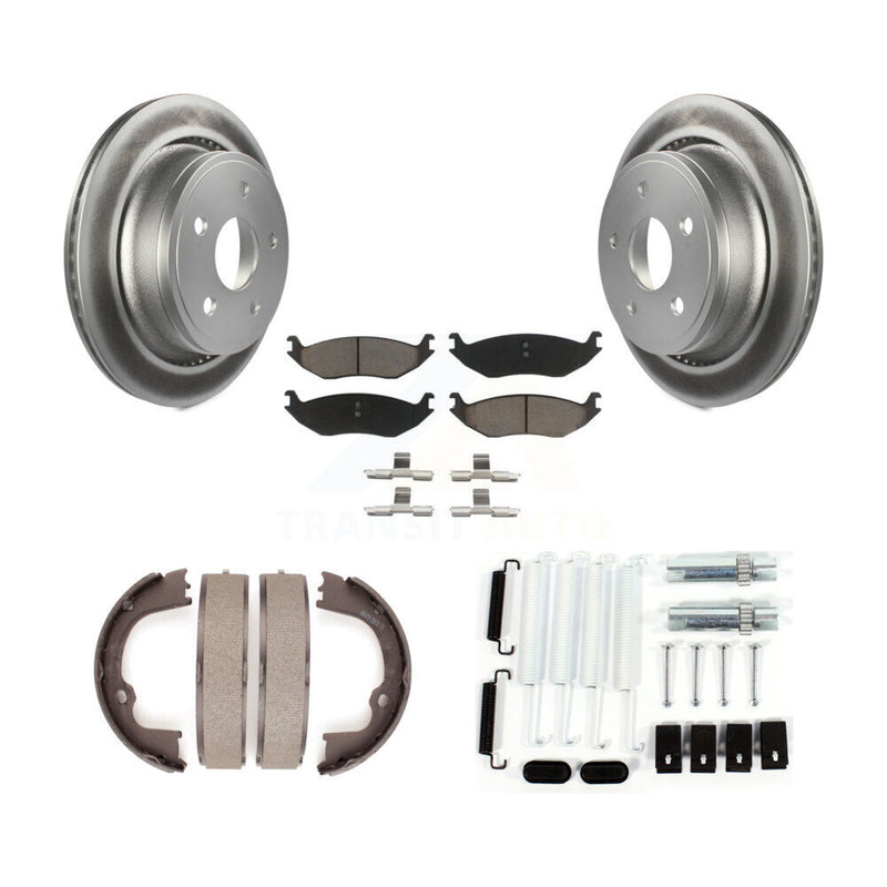 Transit Auto KGC-103422 Disc Brake Kit for 2007-2021 Ram 1500 Classic, Ram 1500 and More - Rear