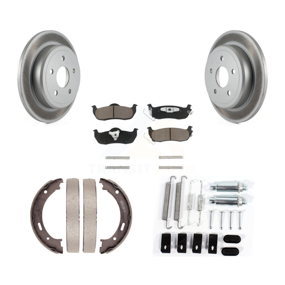 Transit Auto KGC-103429 Disc Brake Kit for 2005-2010 Jeep Grand Cherokee, Jeep Commander - Rear