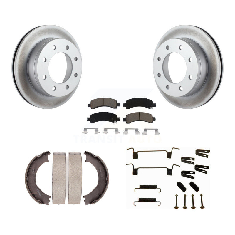 Transit Auto KGC-103433 Disc Brake Kit for 2003-2008 Chevrolet Express 2500, GMC Savana 2500 - Rear