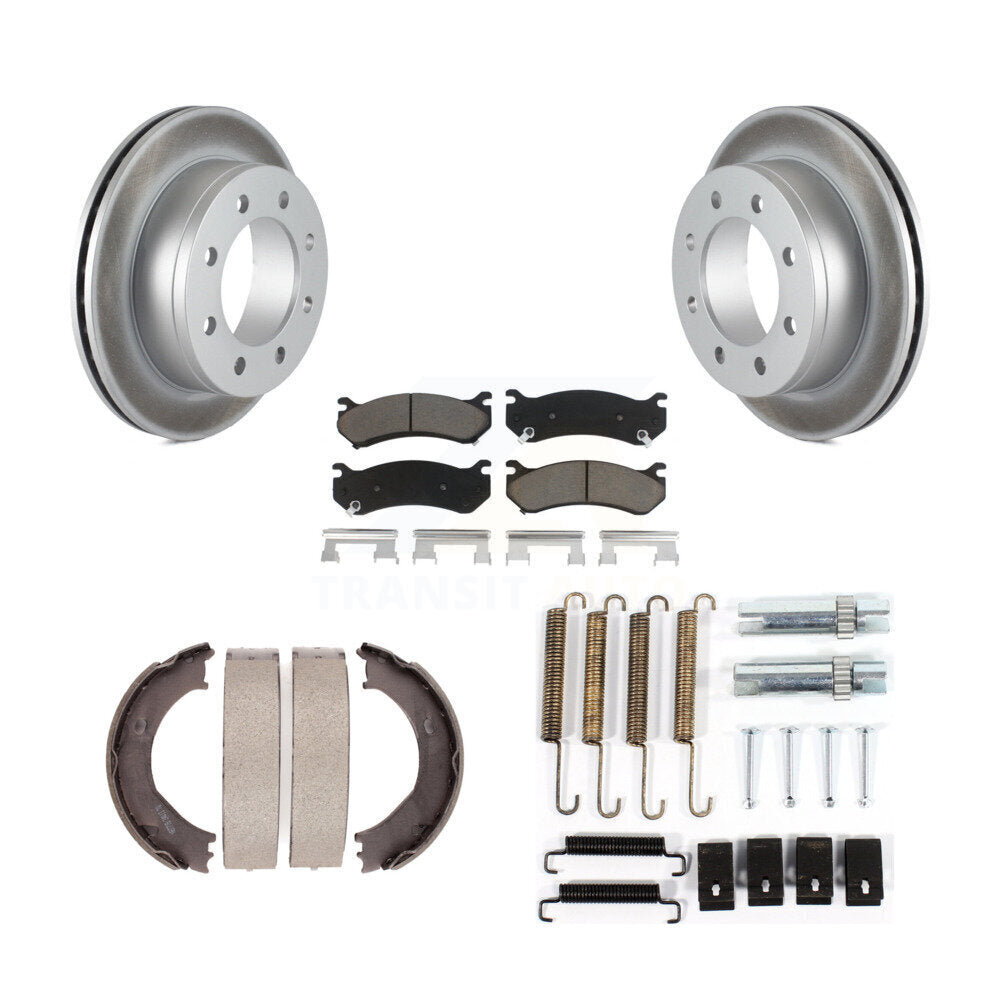Transit Auto KGC-103435 Disc Brake Kit for 2004-2006 Chevrolet Silverado 3500, GMC Sierra 3500 - Rear