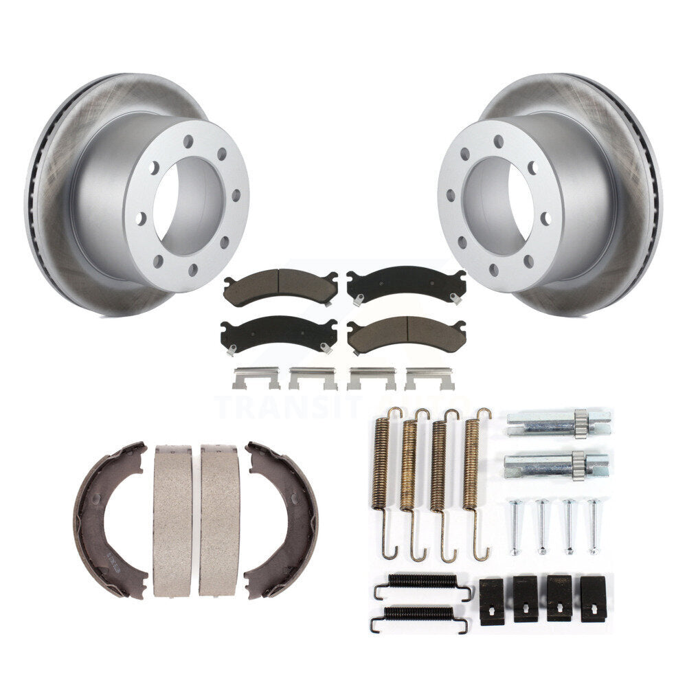 Transit Auto KGC-103436 Disc Brake Kit for 2001-2006 Chevrolet Silverado 3500, GMC Sierra 3500 - Rear