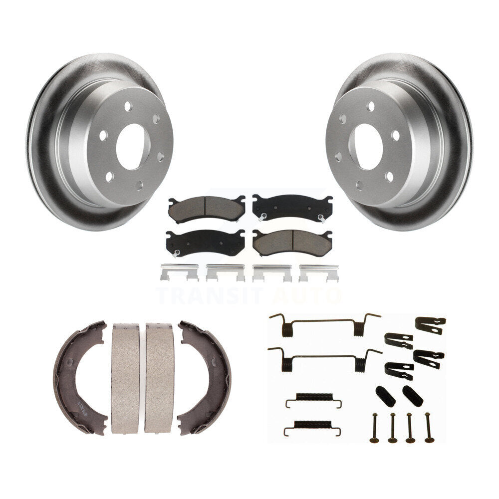 Transit Auto KGC-103441 Disc Brake Kit for 2003 Chevrolet Silverado 2500, Chevrolet Silverado 2500 HD, GMC Sierra 2500 - Rear