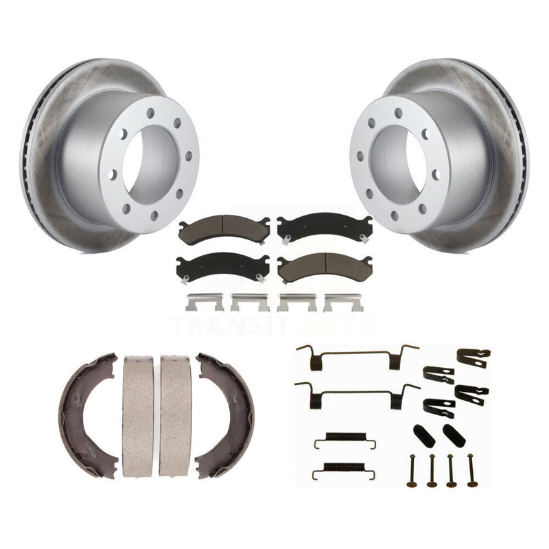 Transit Auto KGC-103443 Disc Brake Kit for 2010 GMC Sierra 3500 HD - Rear