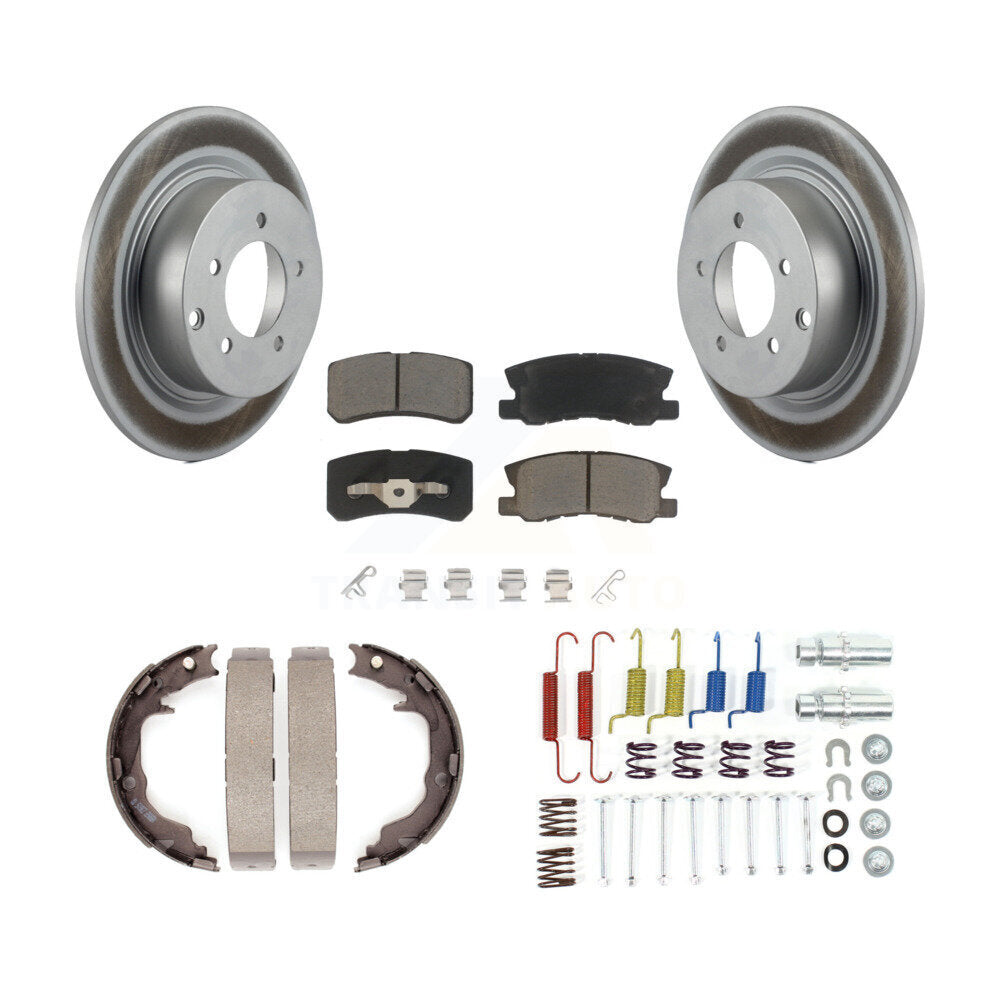 Transit Auto KGC-103445 Disc Brake Kit for 2008-2014 Mitsubishi Lancer, Mitsubishi Outlander and More - Rear