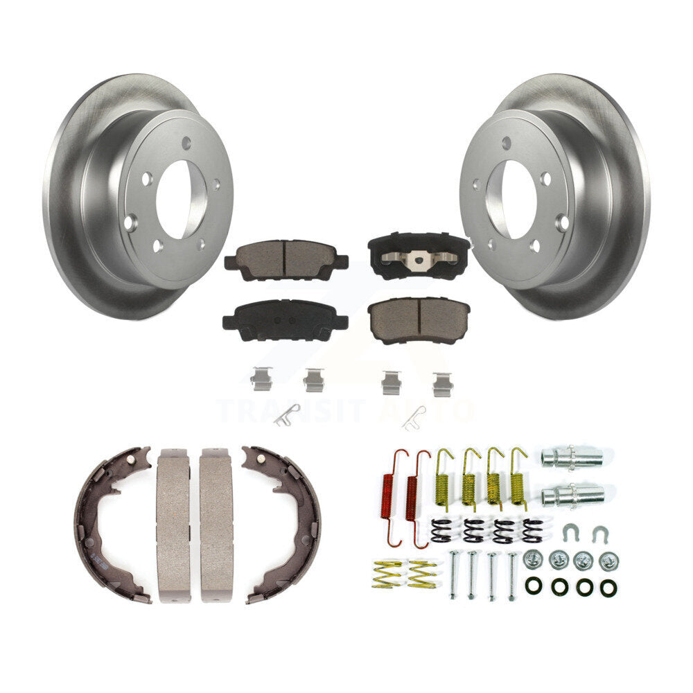 Transit Auto KGC-103448 Disc Brake Kit for 2007-2017 Jeep Compass, Jeep Patriot and More - Rear