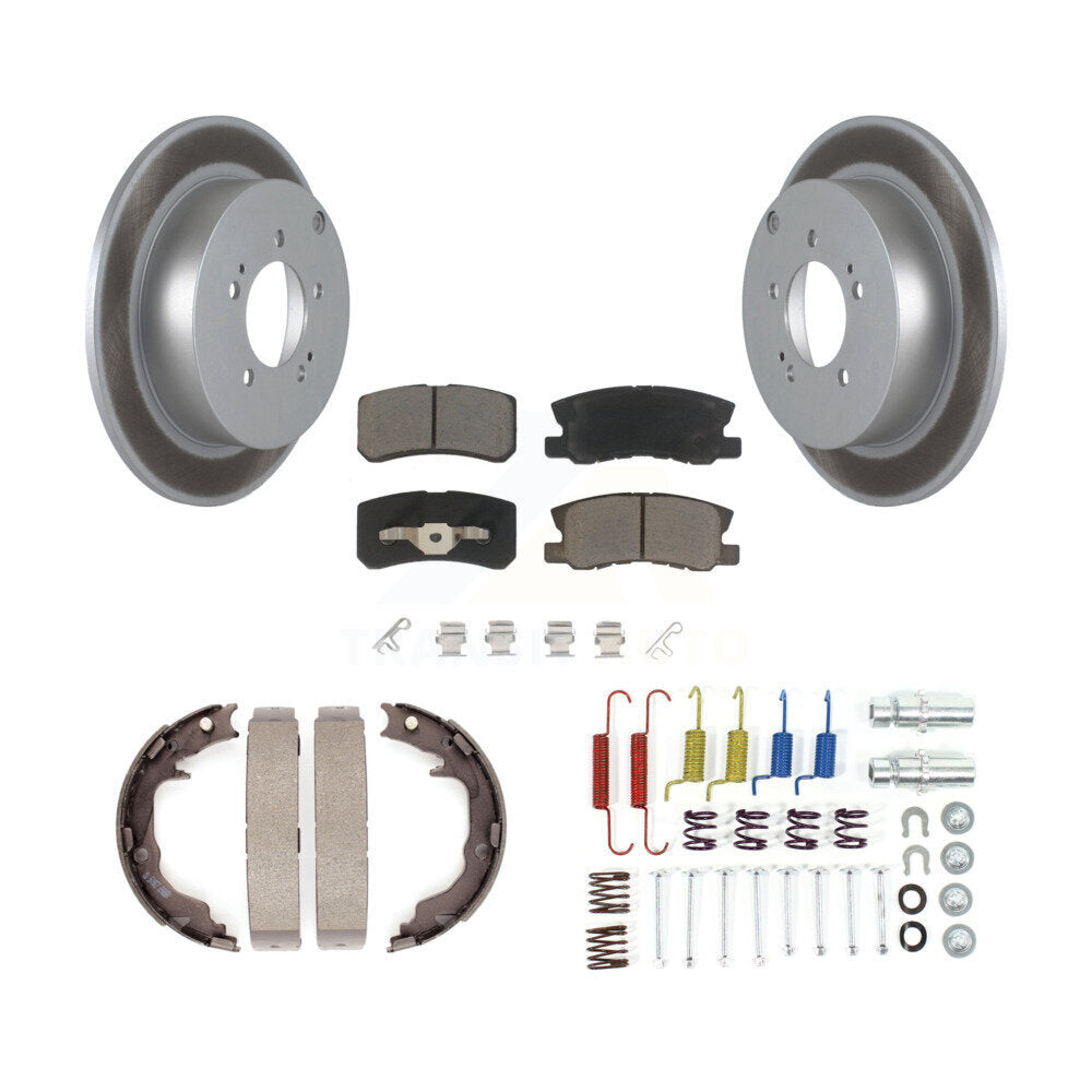 Transit Auto KGC-103452 Disc Brake Kit for 2007-2011 Mitsubishi Outlander - Rear