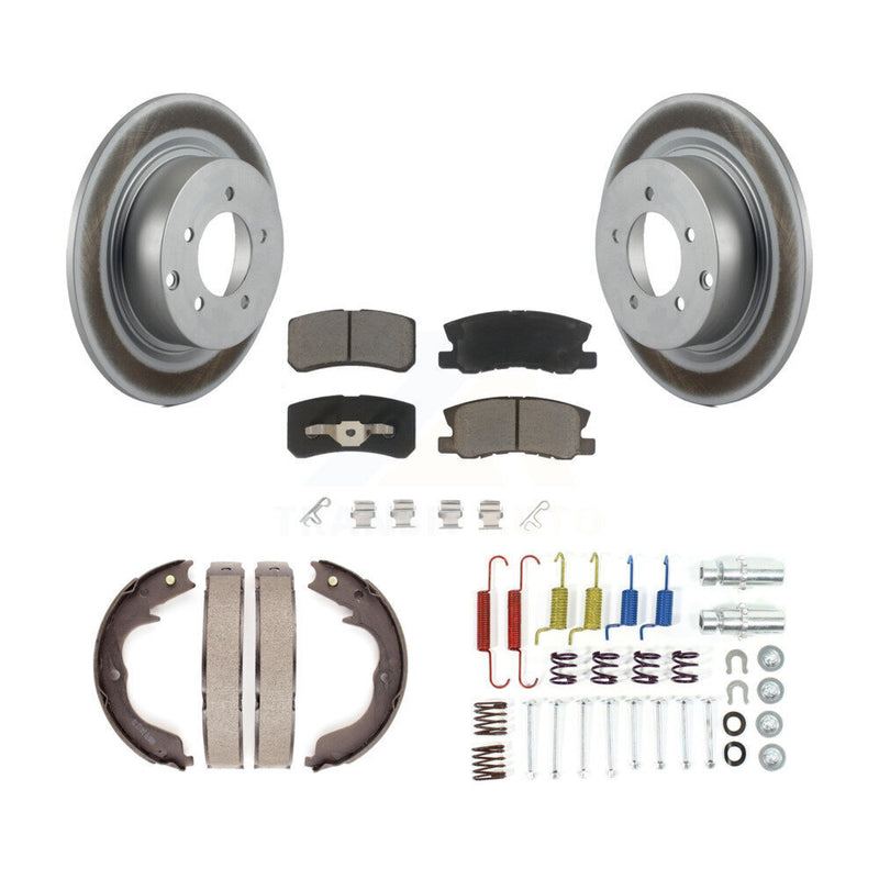 Transit Auto KGC-103453 Disc Brake Kit for 2008 Mitsubishi Outlander - Rear