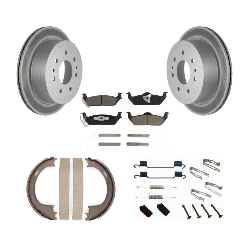 Transit Auto KGC-103456 Disc Brake Kit for 2004-2008 Lincoln Mark LT, Ford F-150 - Rear
