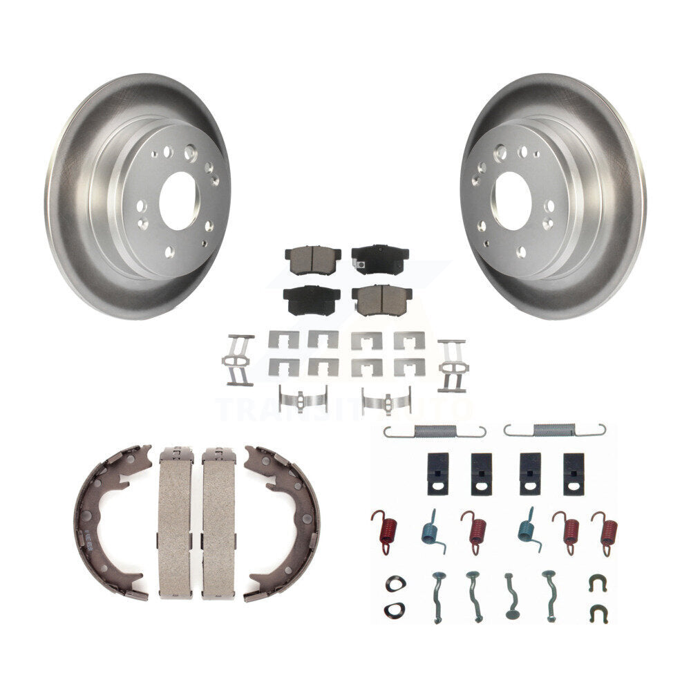 Transit Auto KGC-103468 Disc Brake Kit for 1999-2011 Honda Element, Acura TL - Rear