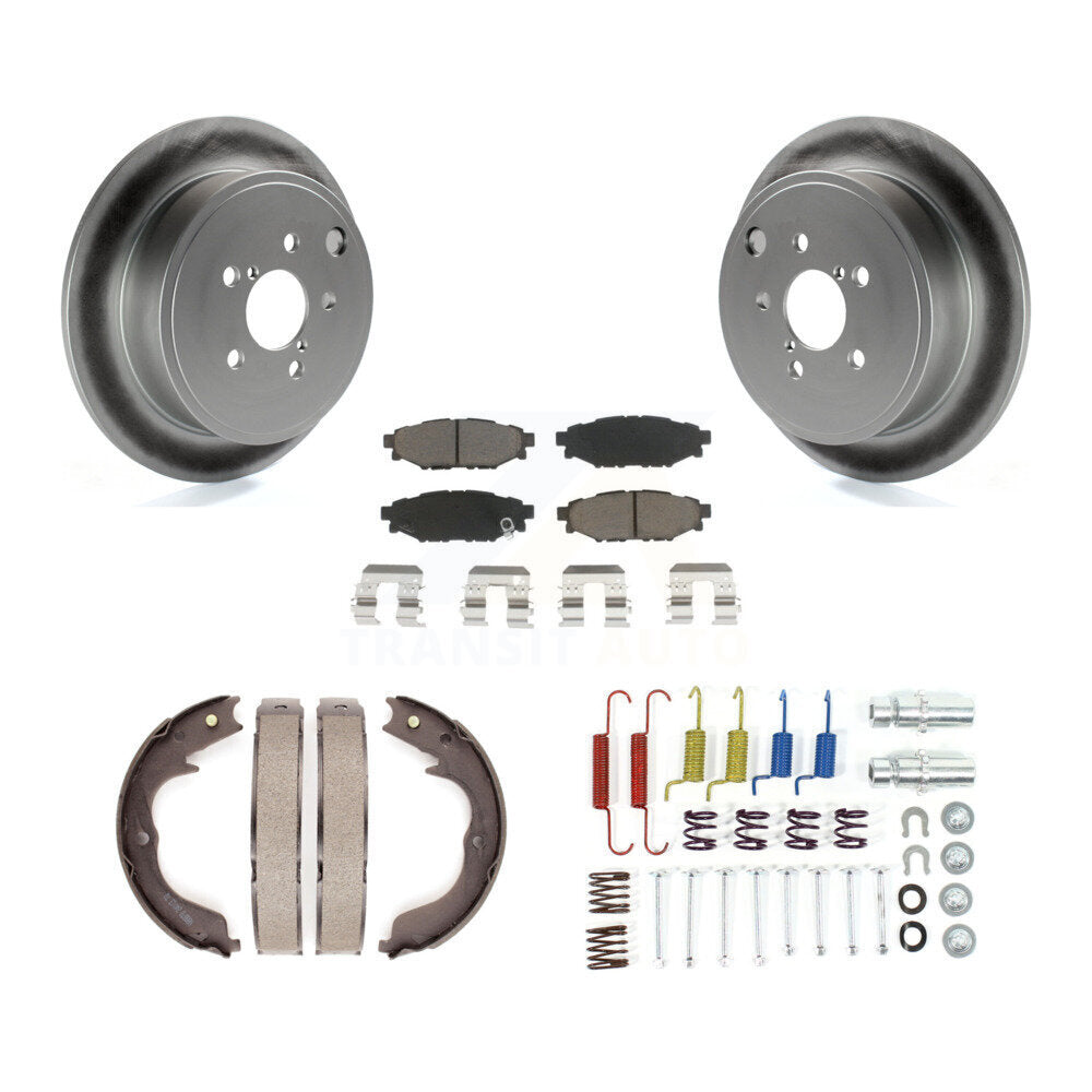 Transit Auto KGC-103470 Disc Brake Kit for 2008-2014 Subaru Impreza, Subaru Forester - Rear