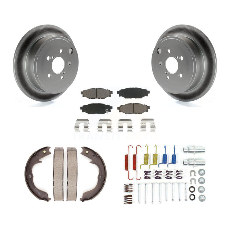 Transit Auto KGC-103470 Disc Brake Kit for 2008-2014 Subaru Impreza, Subaru Forester - Rear