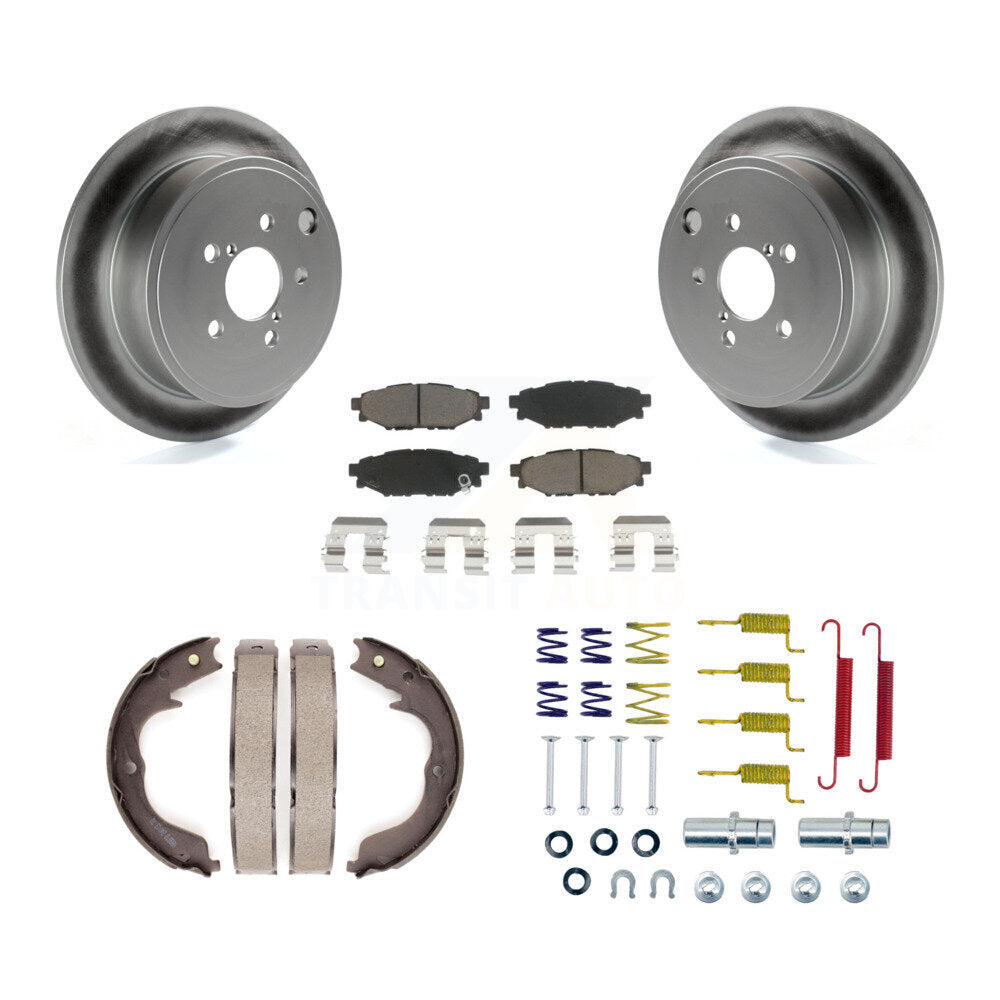 Transit Auto KGC-103472 Disc Brake Kit for 2010-2012 Subaru Legacy, Subaru Outback - Rear