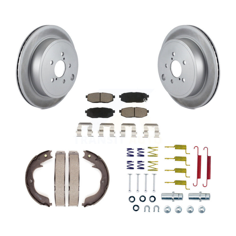 Transit Auto KGC-103473 Disc Brake Kit for 2010-2012 Subaru Legacy, Subaru Outback - Rear