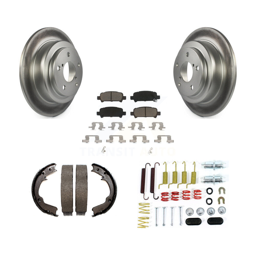 Transit Auto KGC-103477 Disc Brake Kit for 1998-2003 Subaru Impreza, Subaru Forester - Rear