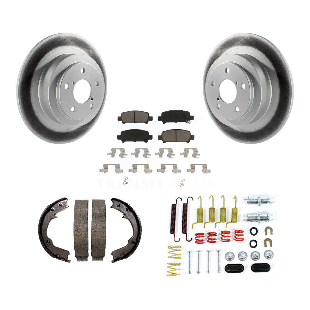 Transit Auto KGC-103478 Disc Brake Kit for 2000 Subaru Legacy - Rear