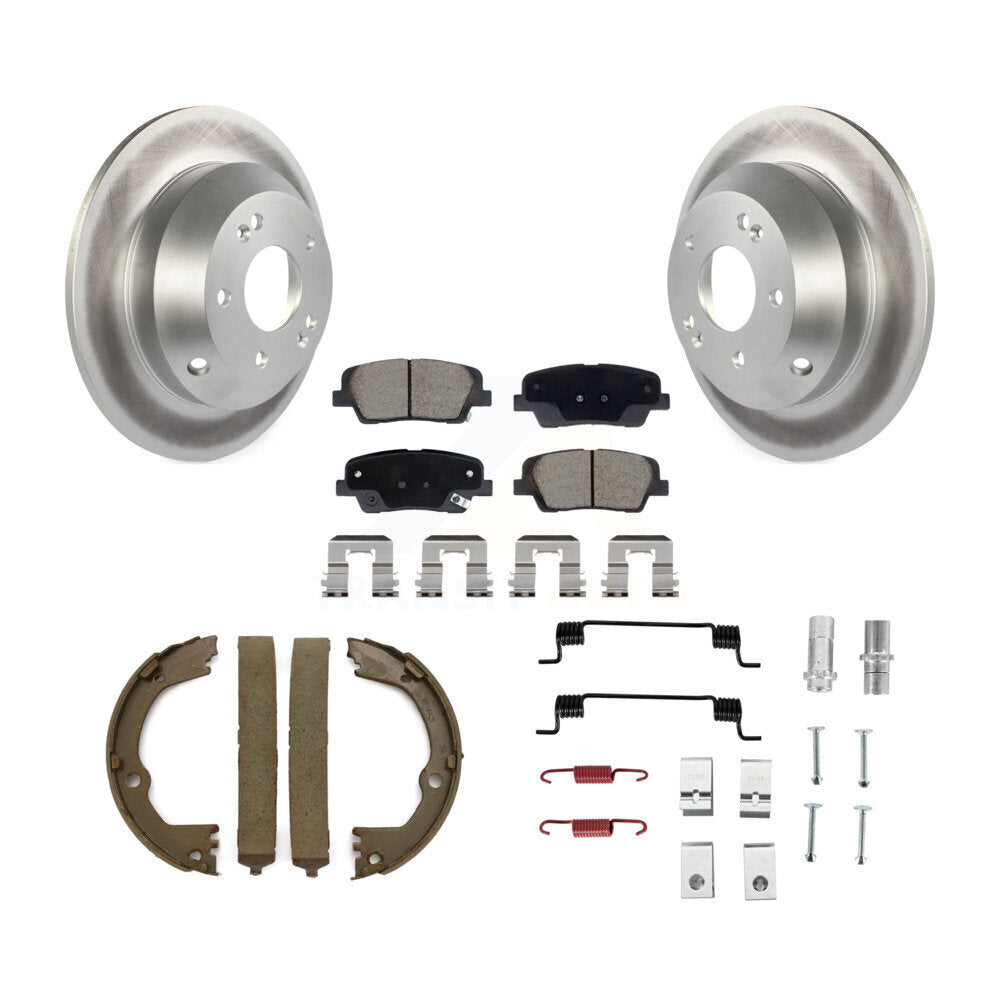Transit Auto KGC-103482 Disc Brake Kit for 2013-2016 Hyundai Santa Fe XL, Kia Sorento and More - Rear