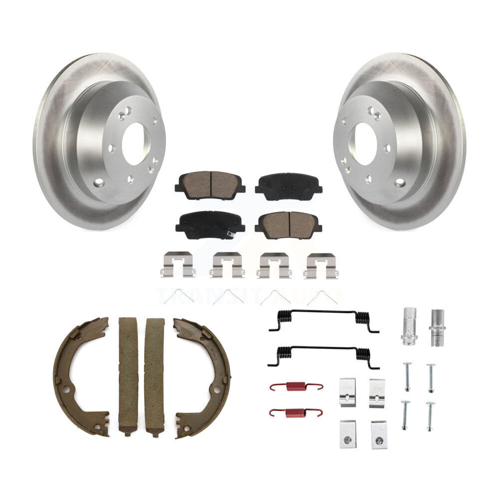 Transit Auto KGC-103484 Disc Brake Kit for 2017-2019 Hyundai Santa Fe XL, Hyundai Santa Fe, Hyundai Santa Fe Sport - Rear